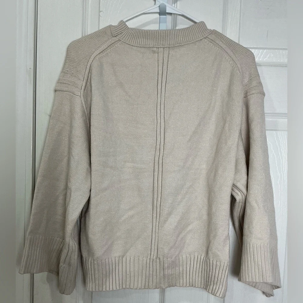 For The Republic Cream Women's Sweater - Picture 4 of 6